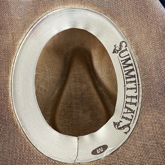 Straw style ombré cowboy hat!?